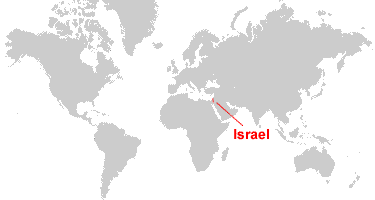 Map Of Israel 