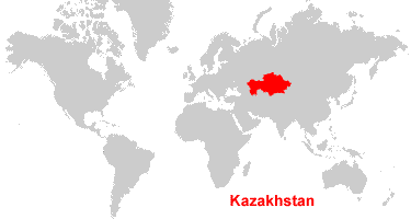 Kazakhstan Map And Satellite Image