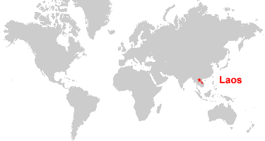 Laos Map And Satellite Image