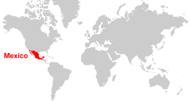 Mexico Map and Satellite Image