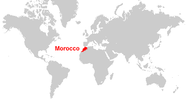 Morocco Map And Satellite Image
