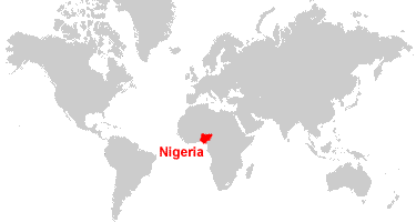 where is nigeria located on the world map Nigeria Map And Satellite Image where is nigeria located on the world map