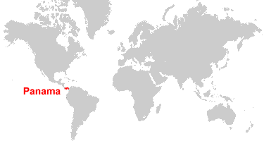 Panama Map And Satellite Image