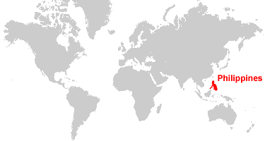 philippines location in the world