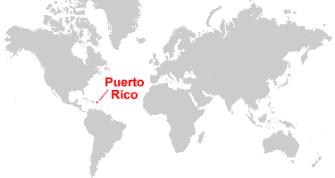 Puerto Rico Map And Satellite Image