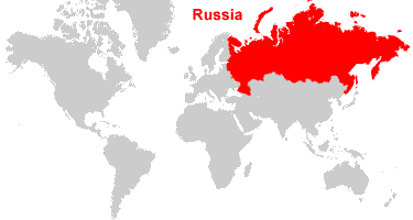 Russia Map world