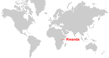 Rwanda Map And Satellite Image