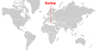 Serbia Map And Satellite Image