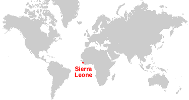 Sierra Leone Map And Satellite Image