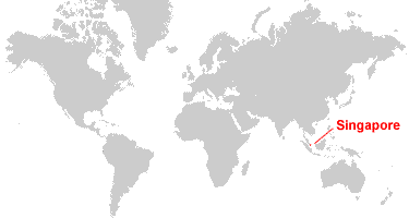 Map Of Singapore 