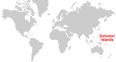 guadalcanal world map