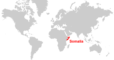 where is somalia on the world map Somalia Map And Satellite Image where is somalia on the world map