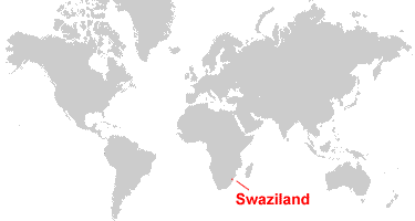 Swaziland On World Map Map of eSwatini (formerly Swaziland) and Satellite Image