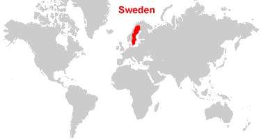 Sweden Map And Satellite Image   Map Of Sweden 