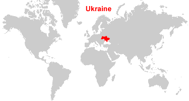 ukraine on world map Ukraine Map And Satellite Image ukraine on world map