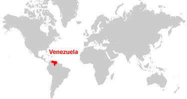 venezuela on world map Venezuela Map And Satellite Image venezuela on world map