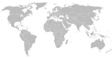 Outline Map World Countries